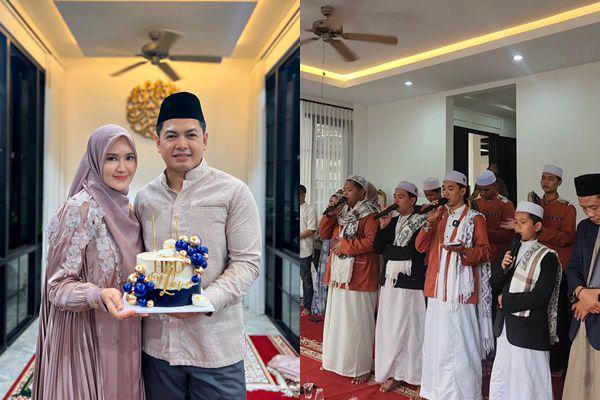 7 Potret Ultah ke-40 Tommy Kurniawan, Gelar Pengajian Maulid Nabi