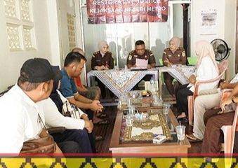 Ekspose perkara melalui retoratuve justice Kejati Lampung bersama Kejaksaan Agung RI. (DOK. Kejati Lampung).