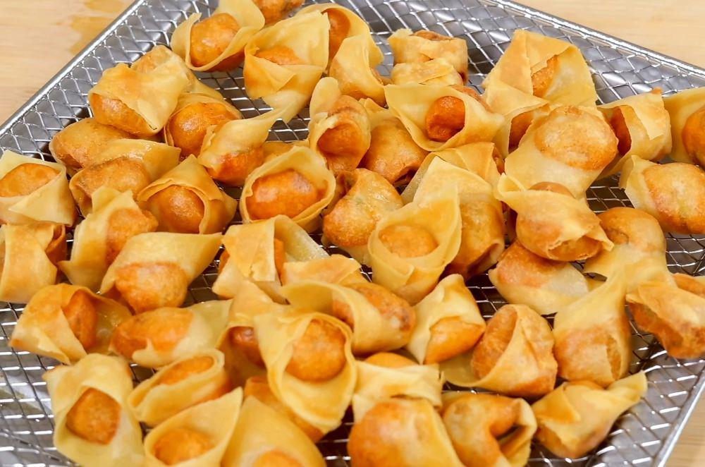 Resep Crispy Mini Wonton, Camilan Viral Favorit Banyak Orang