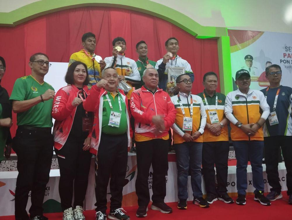 Gulat PON 2024: Kaltim-Jabar Sudah 2 Emas, Sumut Belum Pecah Telur