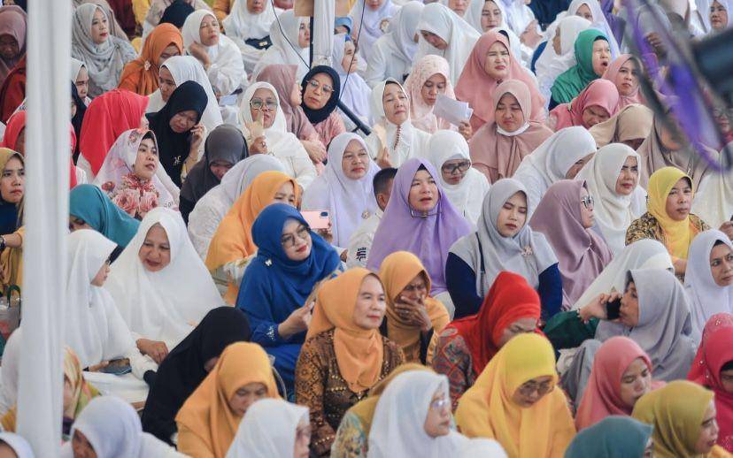 Peringatan Maulid Nabi Muhammad SAW 1446 H/2024 yang digelar Pemko Medan di Mesjid Raya Al- Mashun (Dok. Diskominfo Medan)