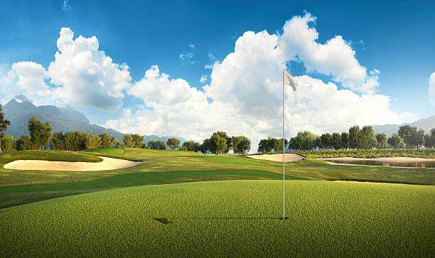 Ilustrasi lapangan golf. https://www.istockphoto.com/Aksonov