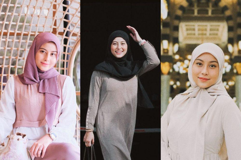 9 Inspirasi Styling Hijab ala Awkarin, Anti Ngebosenin!