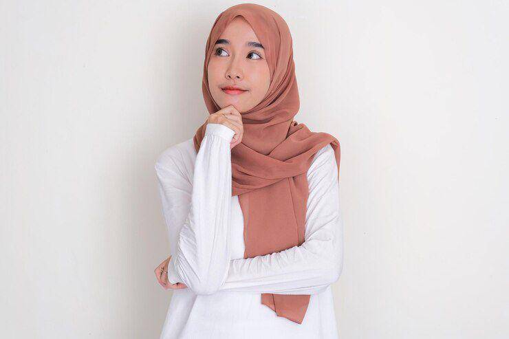 Ilustrasi style jilbab (freepik.com)
