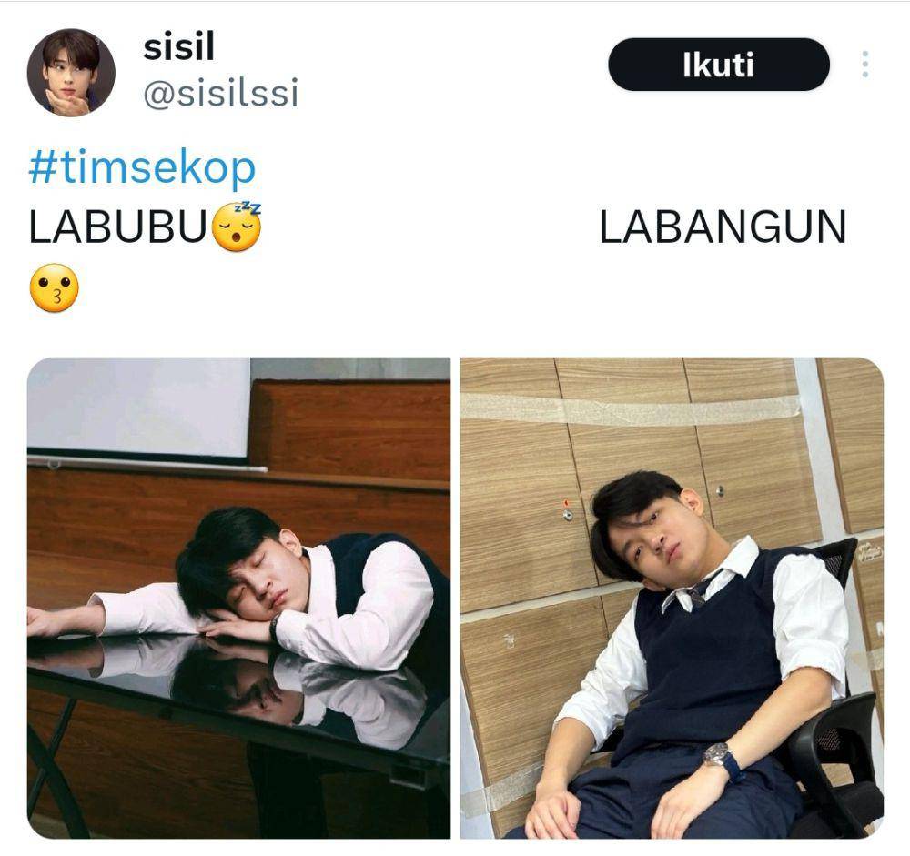 Meme LABUBU (Twitter.com/sisilssi)