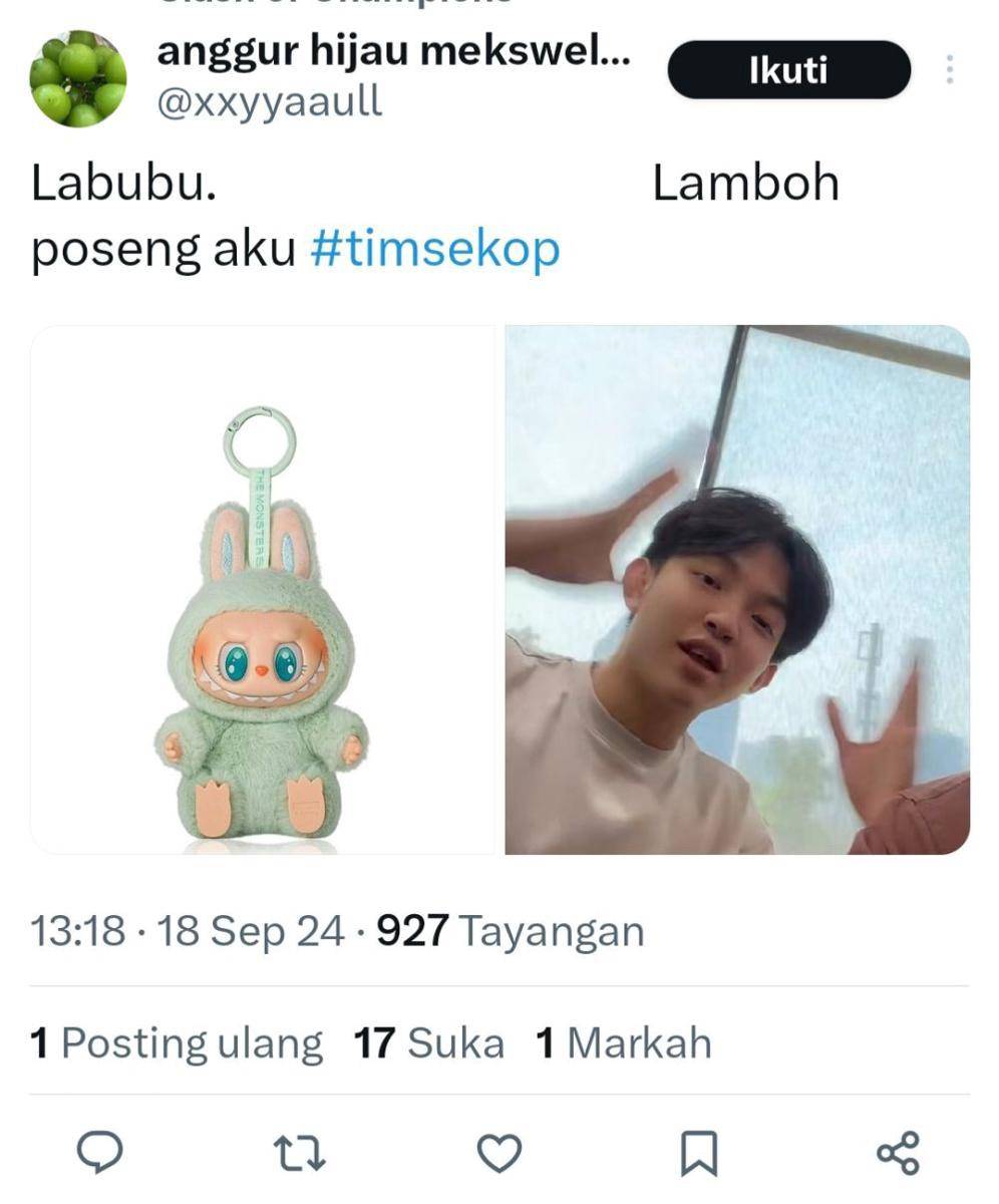 Meme LABUBU (Twitter.com/xxyyaaull)