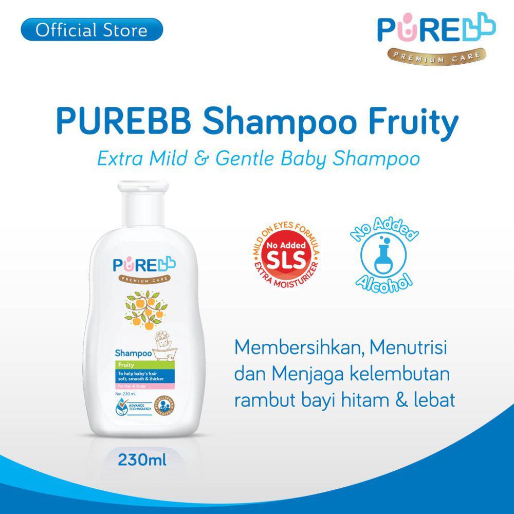 PUREBB Shampoo Fruity (shopee.co.id/PURE OFFICIAL SHOP)