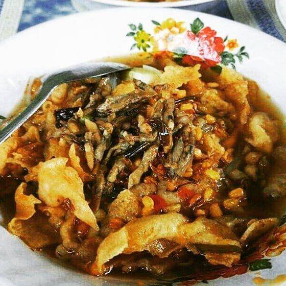 Kuliner campor lorjuk khas Pamekasan, Madura. Instagram/explorepamekasan