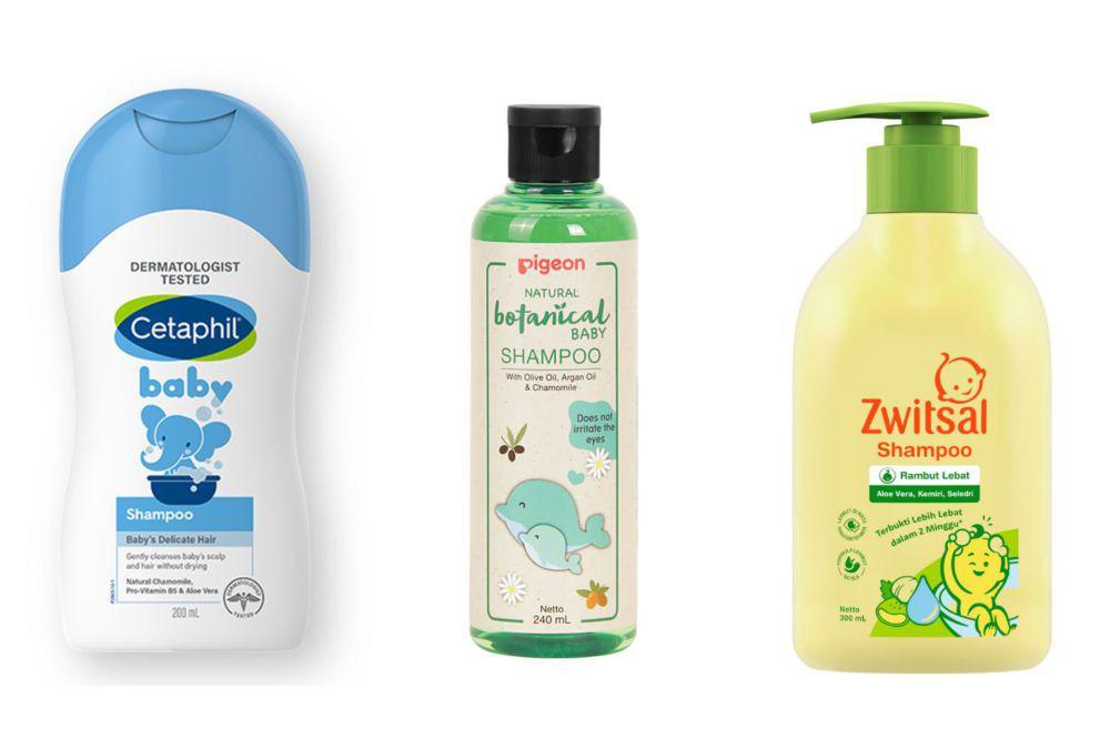 Rekomendasi sampo bayi yang tidak pedih di mata (cetaphil.co.id) | (pigeon.co.id) | (zwitsal.co.id)