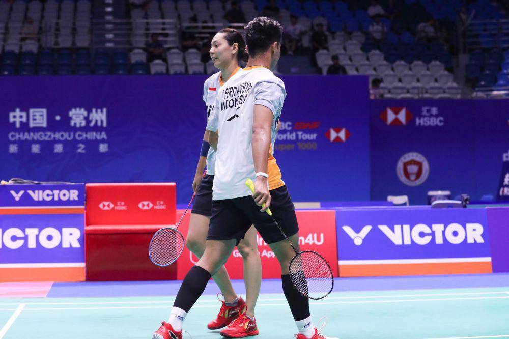 Dejan Ferdinansyah/Gloria Emanuelle Widjaja mengunci tiket ke 16 besar China Open 2024 (dok. PP PBSI)