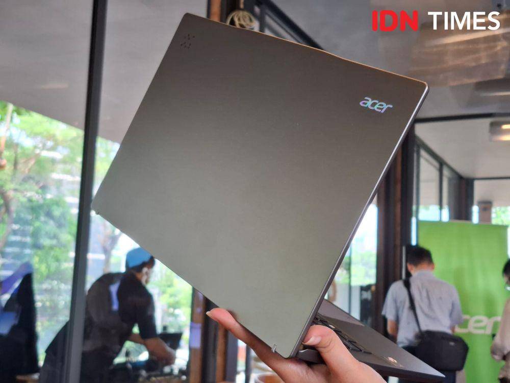 Acer Swift Go 14 AI (IDN Times/Fatkhur Rozi)