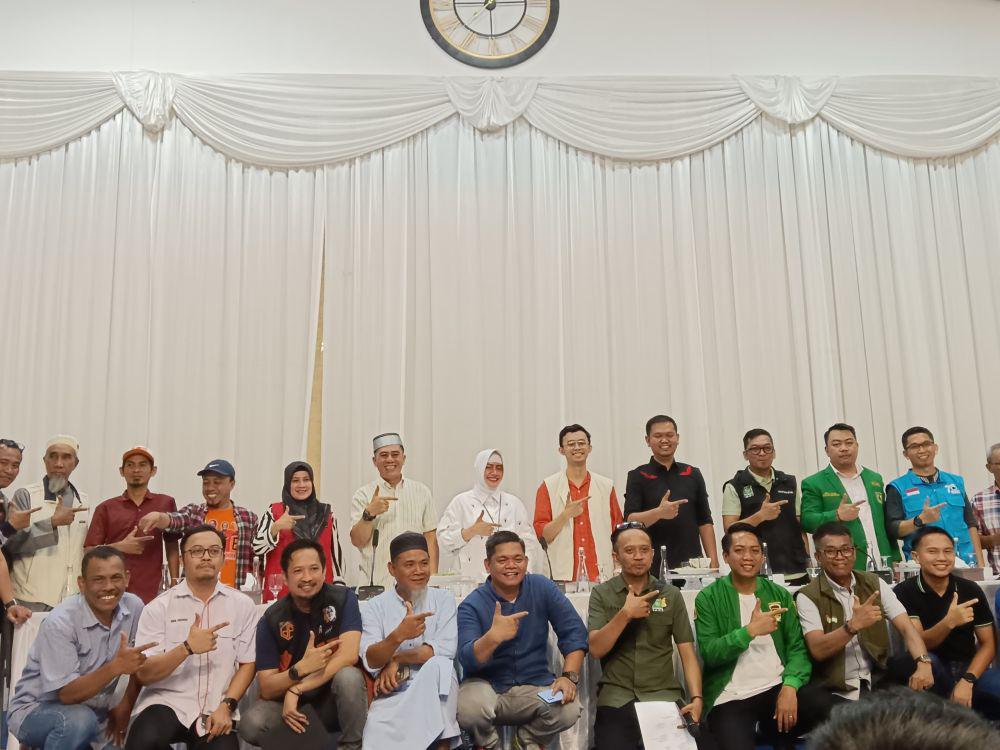 Deng Ical jadi Ketua Tim Pemenangan Indira-Ilham di Pilkada Makassar