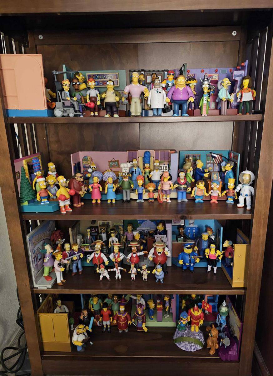 potret koleksi kartun The Simpsons (reddit.com/user/BJRACINE21)
