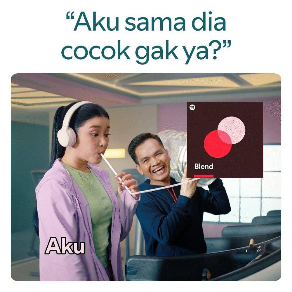 Spotify blend dan daylist (instagram.com/spotifyid)