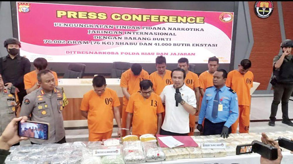 Polda Sumsel akan Sanksi Briptu AW Terlibat Narkoba Internasional