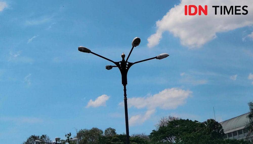 Ilustrasi cuaca panas di Palembang (IDN Times/Feny Maulia Agustin)