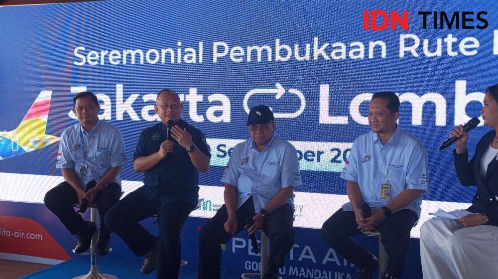 Pelita Air Buka Rute Penerbangan Lombok - Jakarta, ini Alasannya!