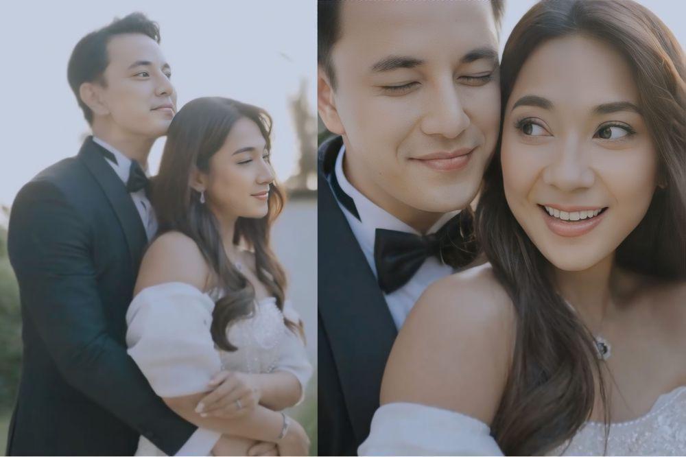 9 Potret Mesra Prewedding Billy Davidson dan Dinda Kirana di Sinetron