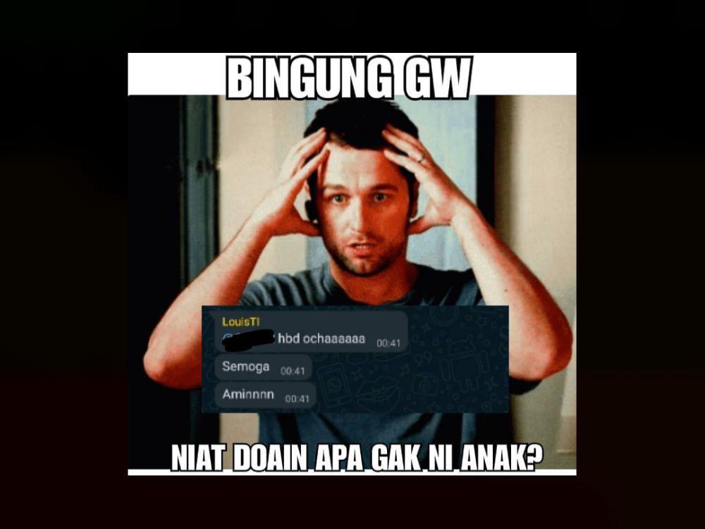 8 Meme Ulang Tahun, Ada yang Dirayain Pakai Spanduk Pecel Lele