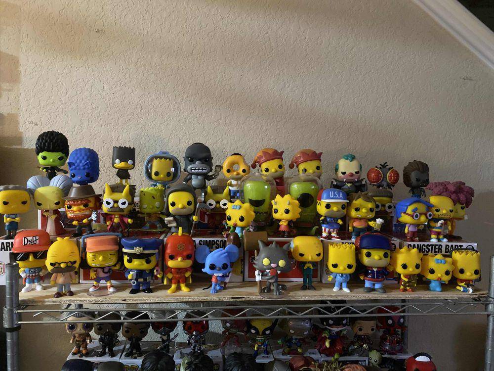 potret koleksi kartun The Simpsons (reddit.com/user/Chachifunko)