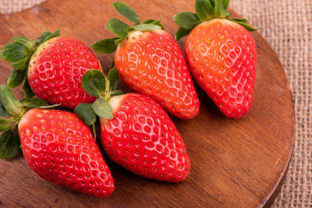 ilustrasi strawberry ukuran yang sama (freepik.com/wirestock)