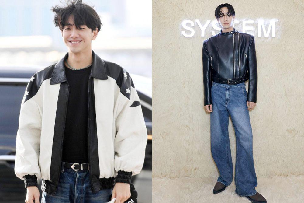 7 Inspirasi OOTD Leather ala Nam Yoon Soo, Edgy dan Maskulin