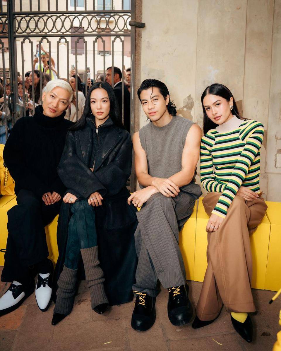 potret Maudy Ayunda di Milan Fashion Week (instagram.com/maudyayunda)