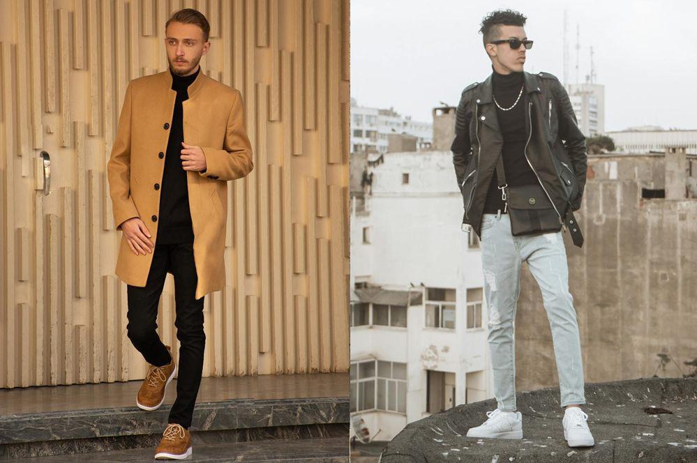 8 Ide Mix and Match Turtleneck dan Outer untuk Pria, Eye Catching!