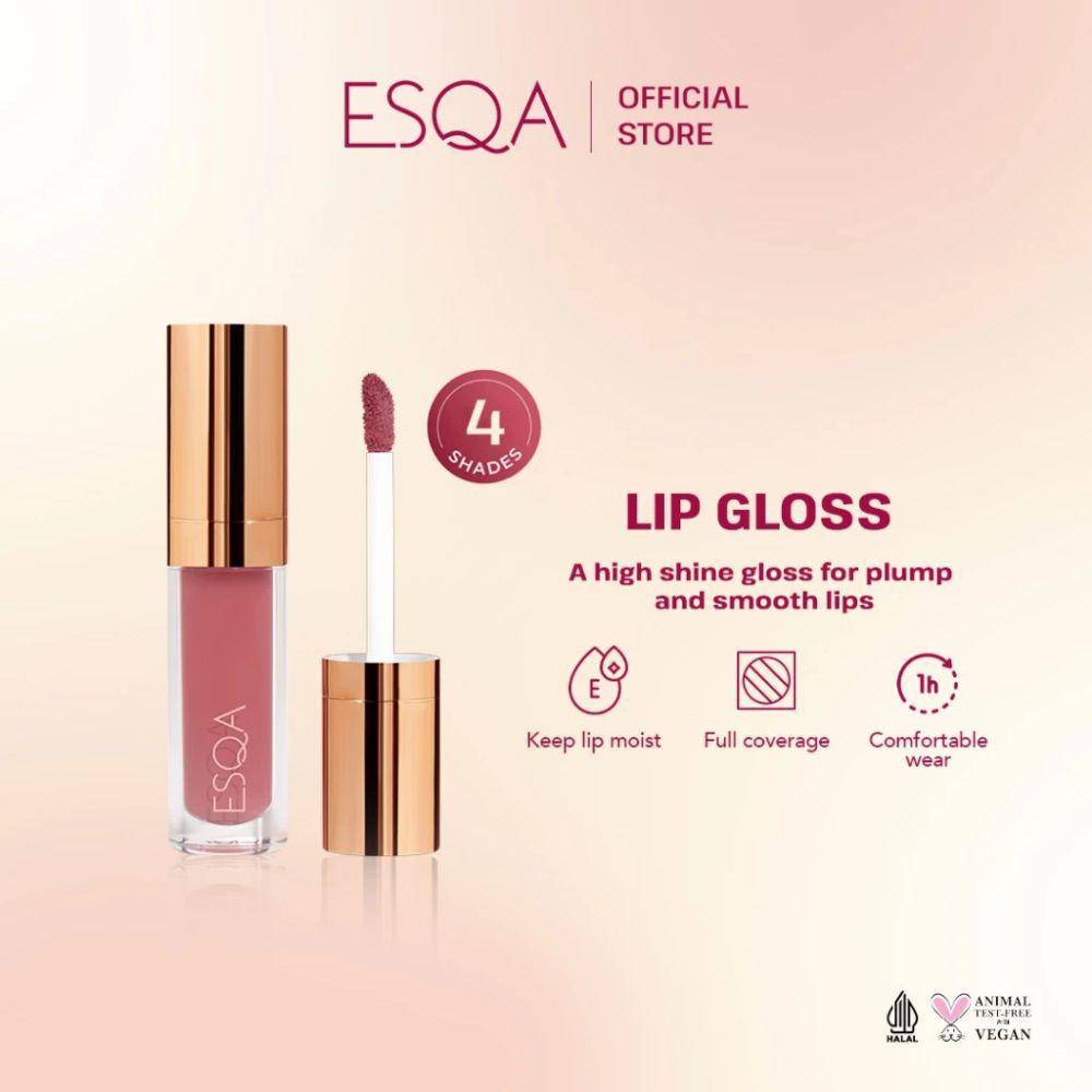 Rekomendasi lip gloss di bawah Rp50 ribu (Shopee.co.id/Esqa Cosmetics Official Shop)