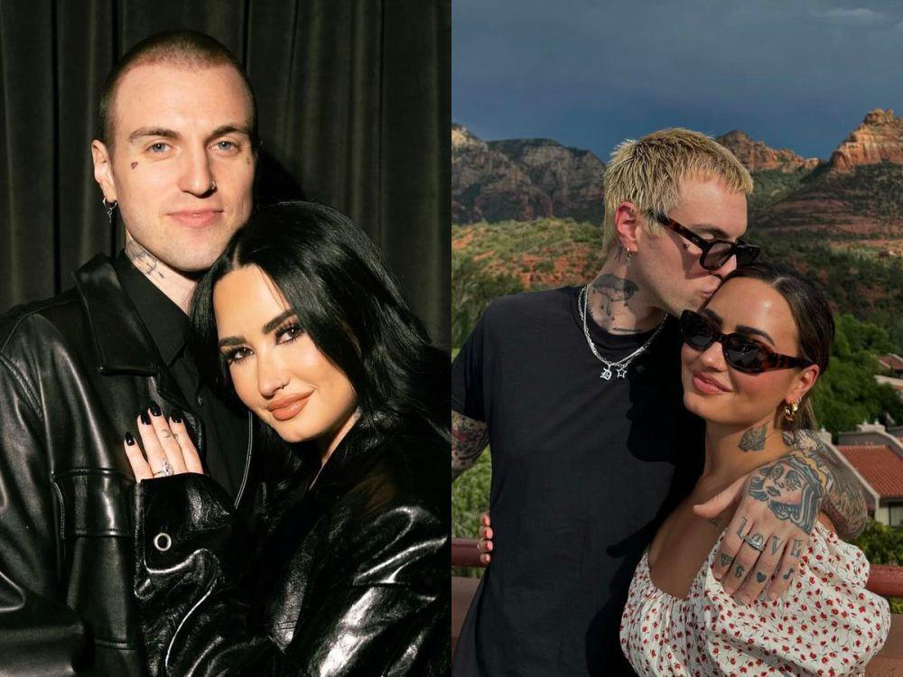 8 Potret Romantis Demi Lovato dan Jutes, Makin Lengket dan Mesra!