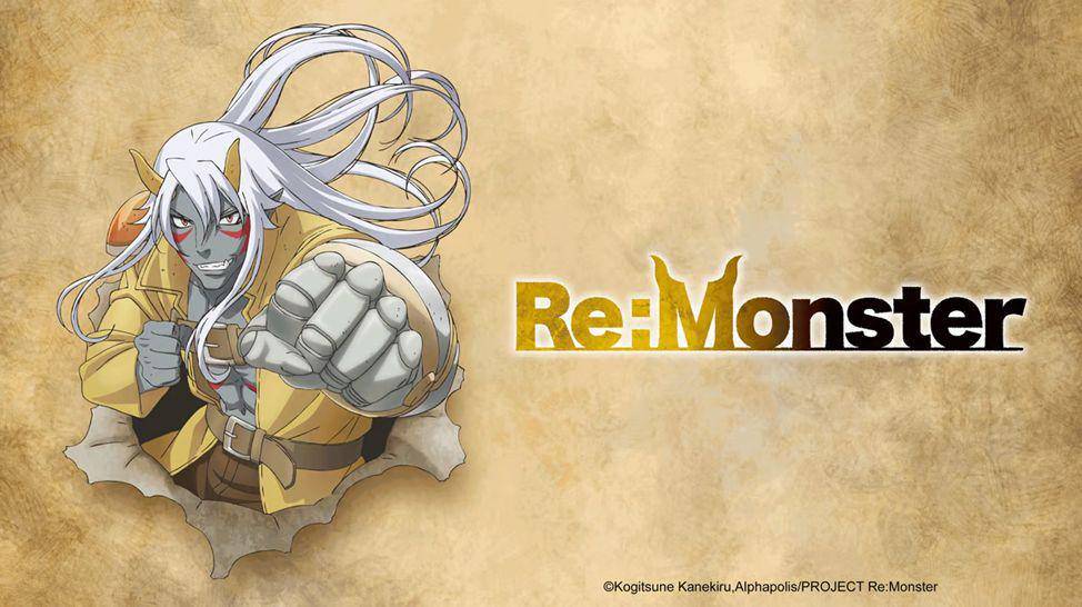 Poster anime Re:Monster (dok. Studio Deen/Re:Monster)