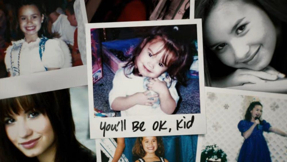 cuplikan video lyric film dokumenter Child Star (dok.Demi Lovato/You'll Be Ok, Kid)