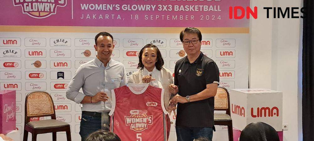 LIMA Women's Glowry 3x3 Basketball 2024. (IDN Times/Tino).