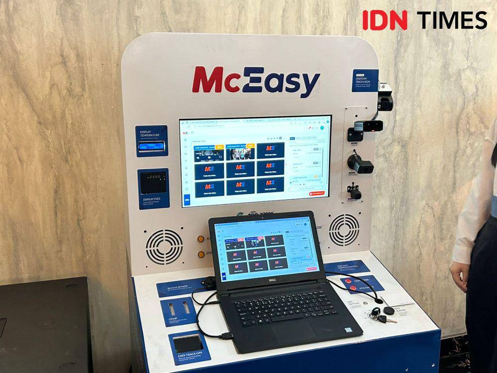 Sistem McEasy TrackVision (IDN Times/Fadhliansyah)