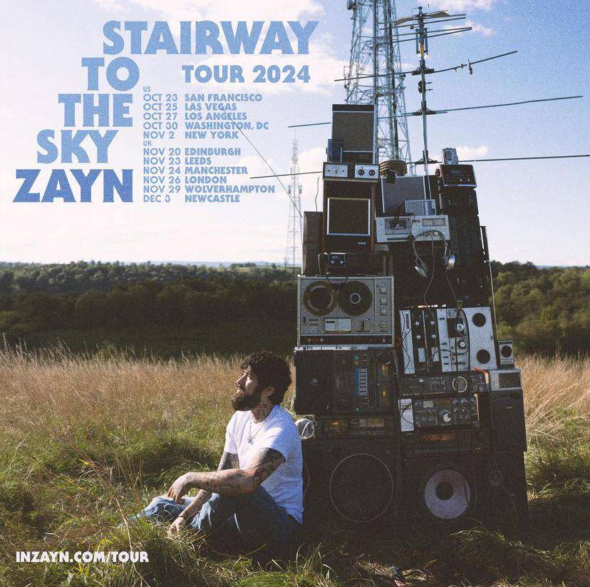 jadwal tur Stairway to the Sky Zayn Malik (instagram.com/zayn)
