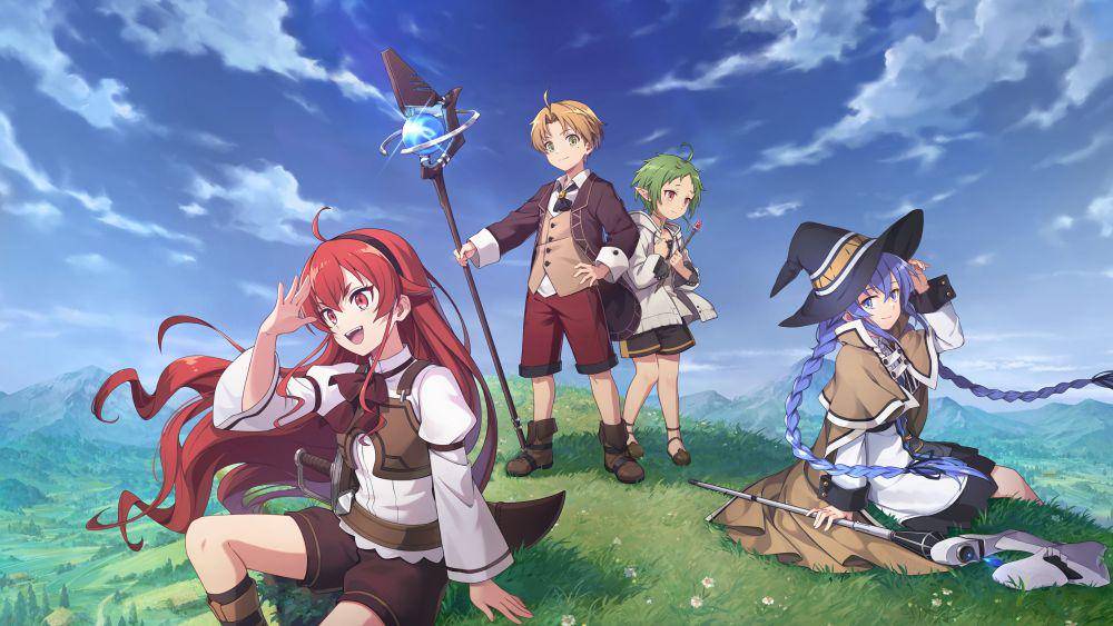 Poster anime Mushoku Tensei: Jobless Reincarnation (dok. Studio Bind/Mushoku Tensei: Jobless Reincarnation)