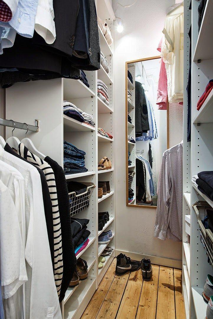 ide membuat closet organizer (decouvrirlendroitdudecor.blogspot.nl)