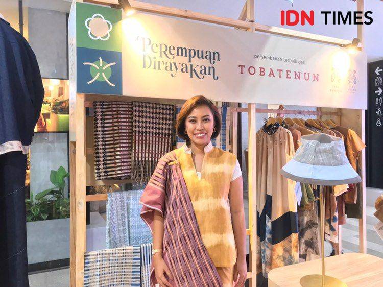 Potret Melvi Tampubolon selaku Partner dan COO Tobatenun. 17 September 2024. (IDN Times/Hani Safanja)