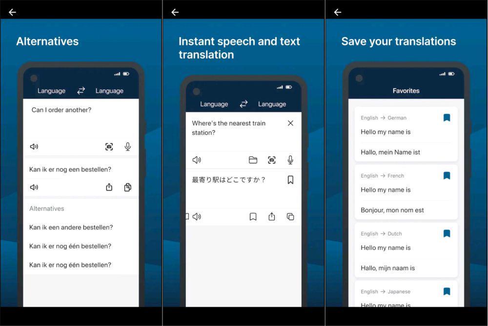 Tampilan aplikasi DeepL (dok. Google Play Store/DeepL)