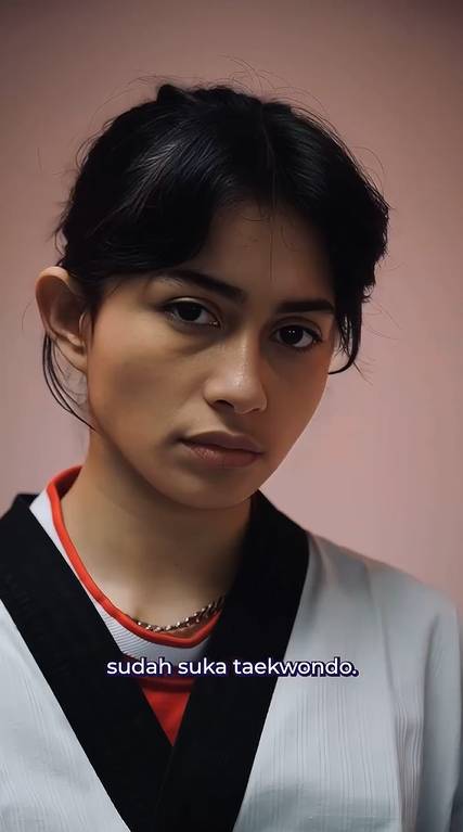 Sintya Marisca saat taekwondo (instagram.com/sintyamarisca)