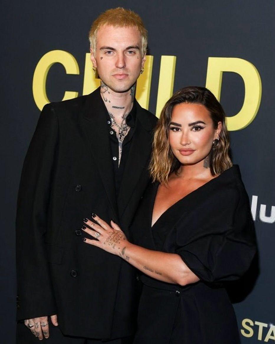 potret Demi Lovato dan Jutes (instagram.com/jutesmusic)