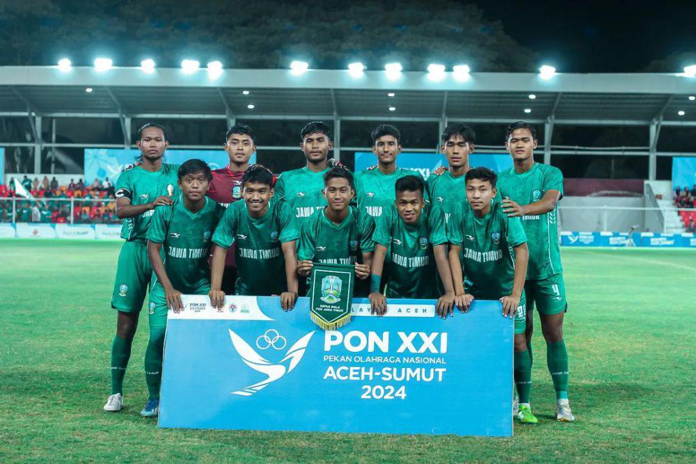 4 Fakta Kesuksesan Tim Sepak Bola Jatim di PON 2024