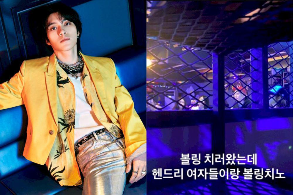 Klarifikasi Hendery WayV Soal Kedapatan Main Bowling bareng Cewek