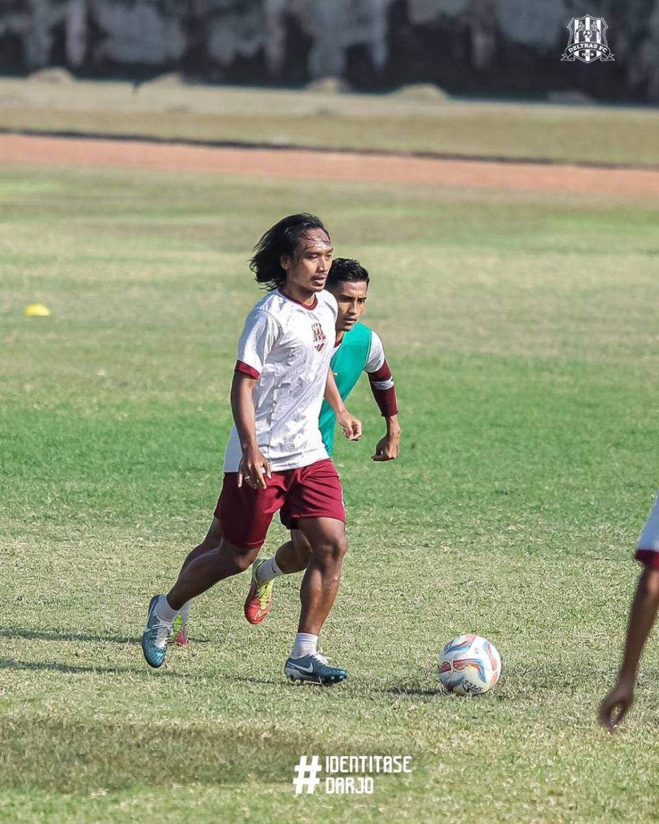 Pemain Deltras Sidoarjo saat berlatih. IDN Times/ istimewa