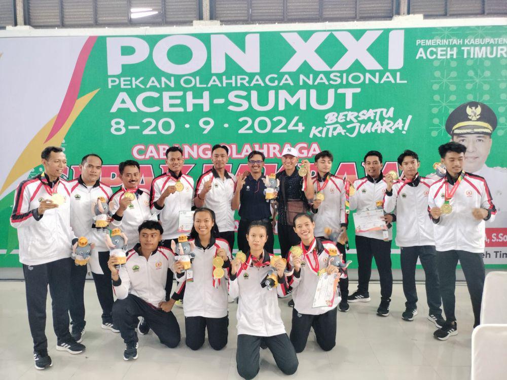 Sepak Takraw Jateng Sabet 3 Medali Emas di PON Aceh-Sumut 2024
