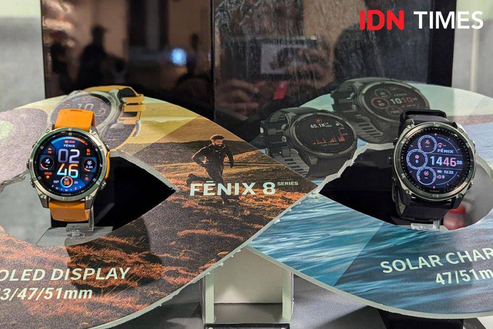 Garmin Fenix 8 Series (IDN Times/Misrohatun)