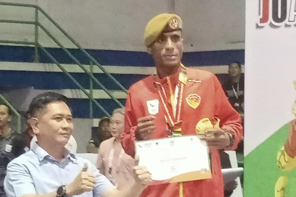 Prajurit Kodam IX/Udayana Raih Medali Perak  di PON 2024