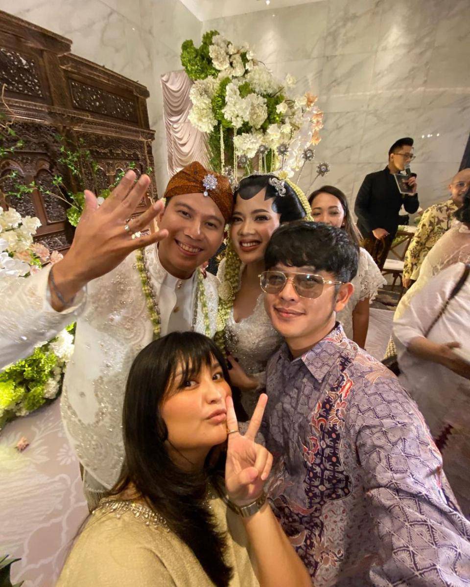 potret RAN dan Laleilmanino di akad nikah Nino (instagram.com/ilmanibrahim)