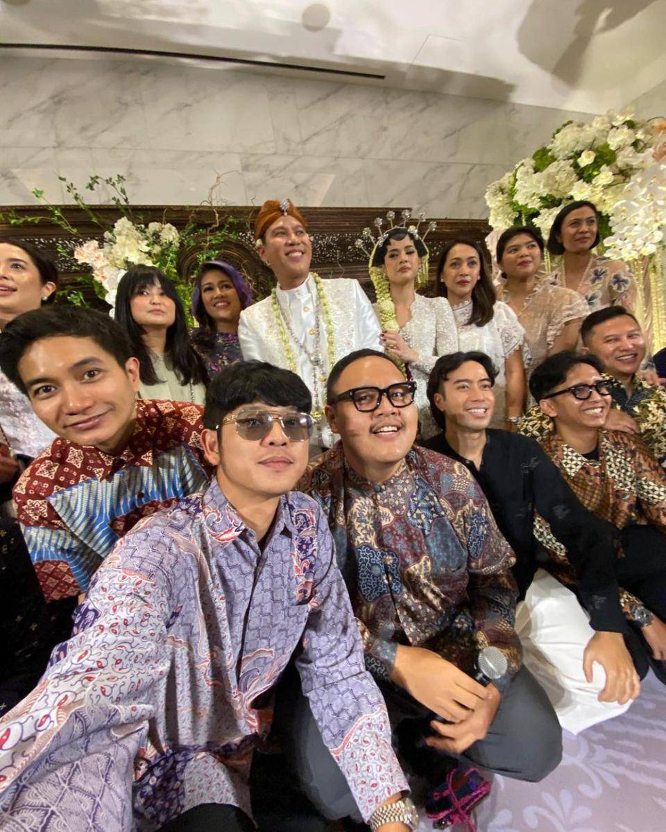 potret RAN dan Laleilmanino di akad nikah Nino (instagram.com/ilmanibrahim)
