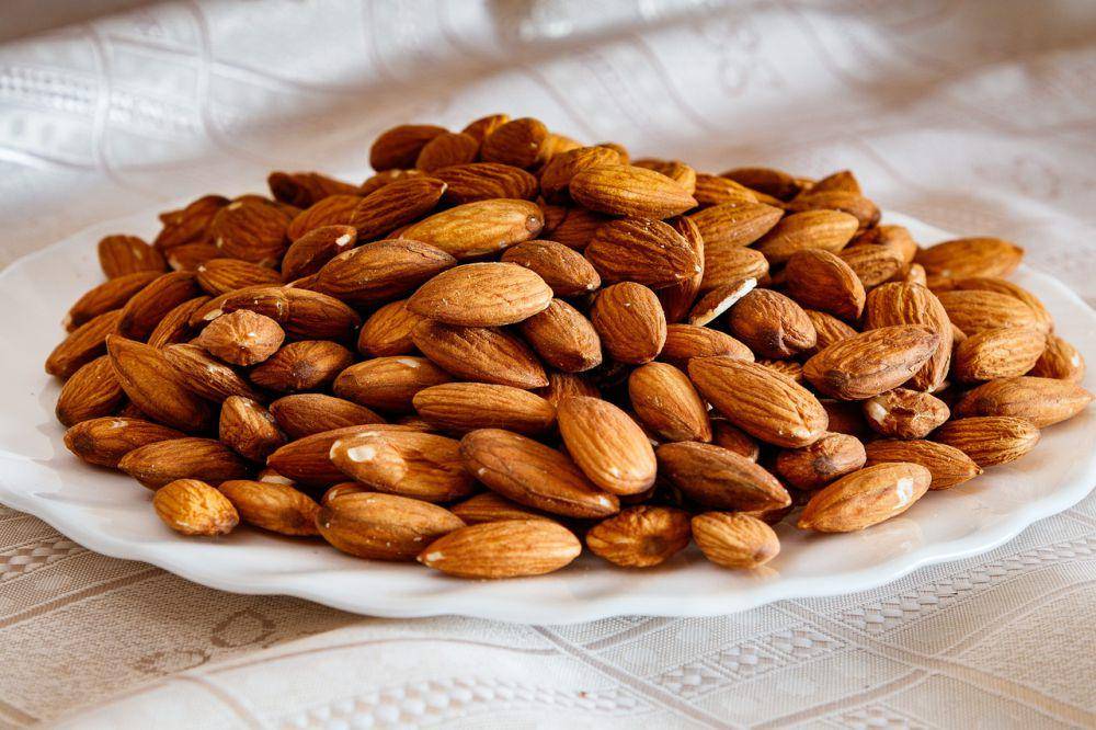 ilustrasi kacang almond (pixabay.com/Alexei)